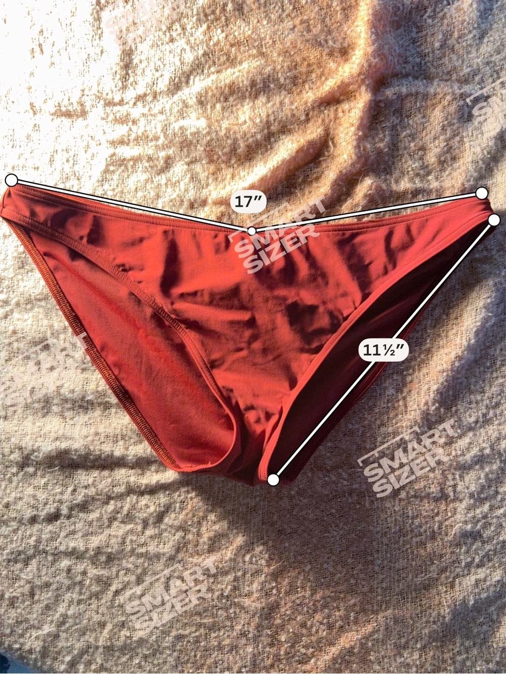 Calvin Klein 2 Pc Terracotta Swim Set Tankini Bikini Size 16 bathing suit CK - Picture 9 of 16